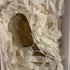 Dior Women's Sunglasses - Gold and Brown